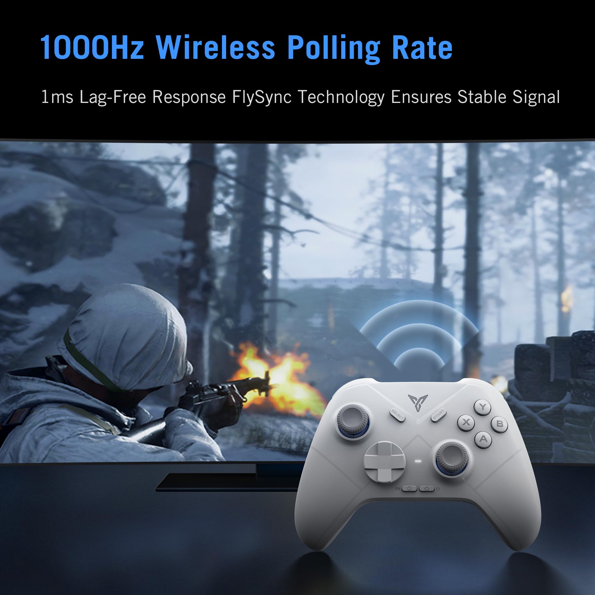 FLYDIGI Direwolf 3 Wireless Controller for Windows PC/NA/TV/Android/Laptop